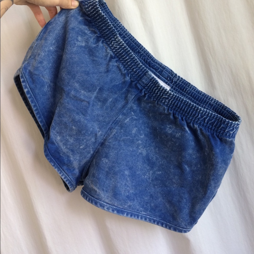 American apparel denim shorts