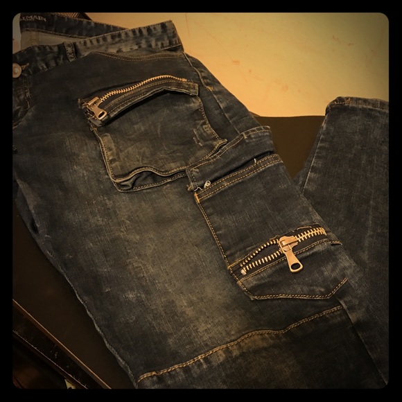 Balmain Jeans used like new size 32-34 - Picture 1 of 3