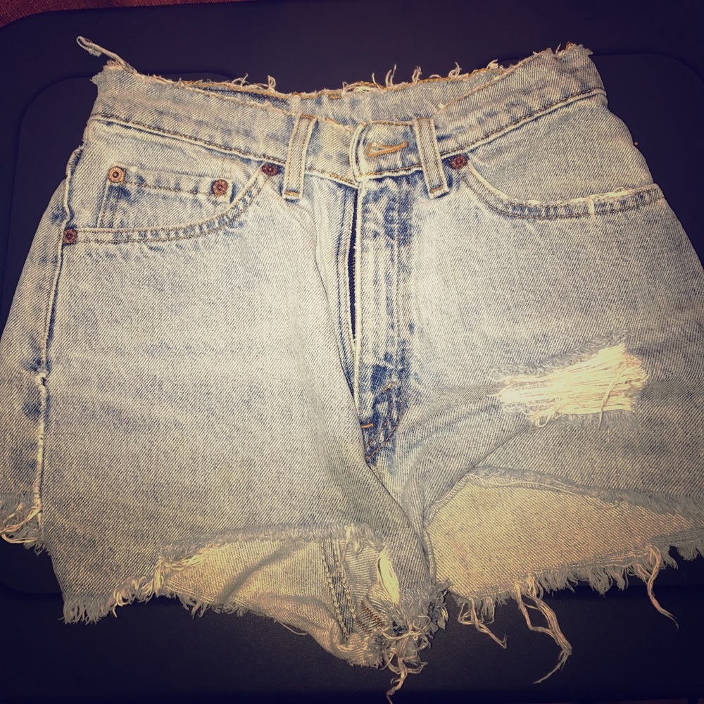 Levi High Waisted Shorts