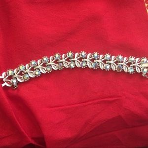 Fabulous Vintage Blue Iridescent Bracelet