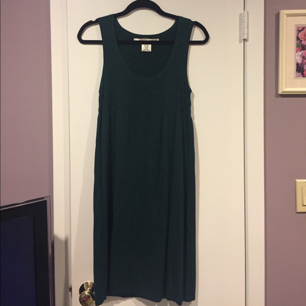 Forest Green Sweater Dress
