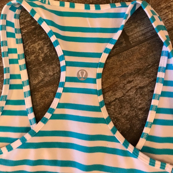 Free --w/ purchase-Lululemon stripe tank - Picture 3 of 3