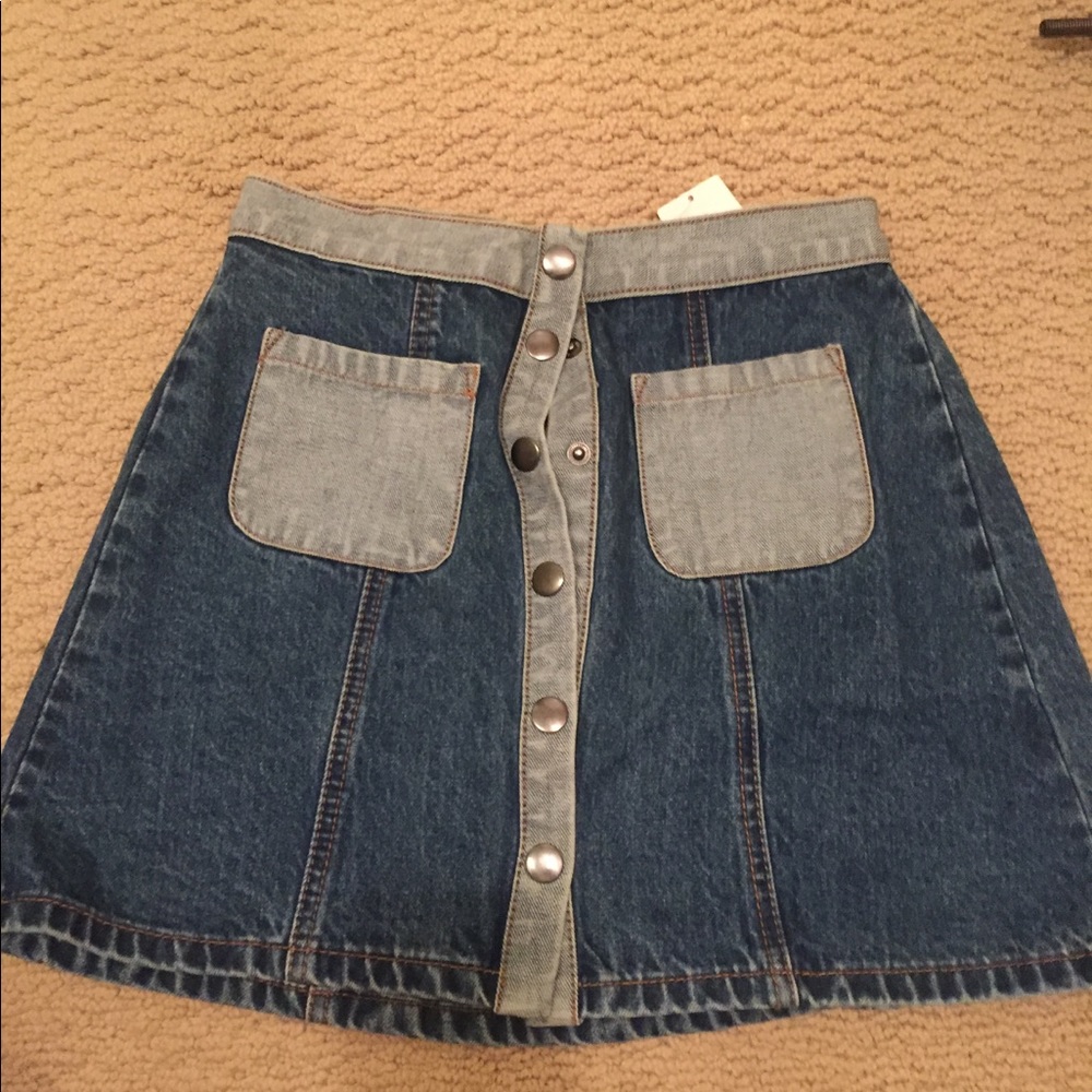 BNWT BDG denim skirt