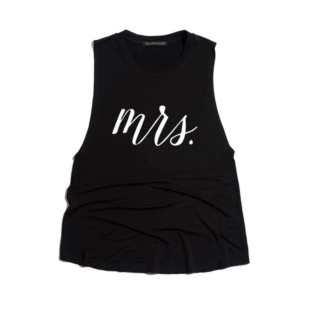 "Mrs." Top-WHITE - Picture 2 of 3