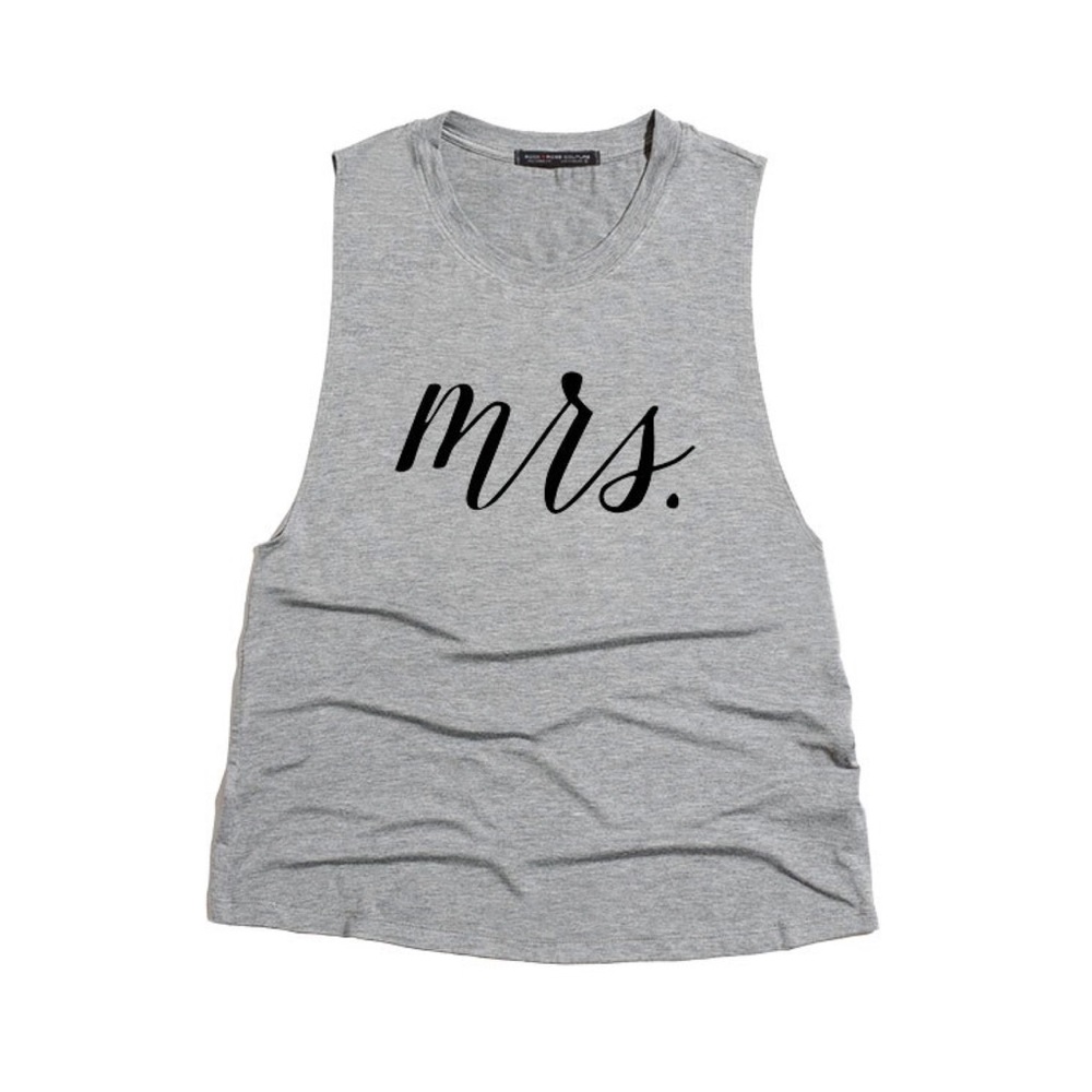 "Mrs." Top-WHITE - Picture 3 of 3