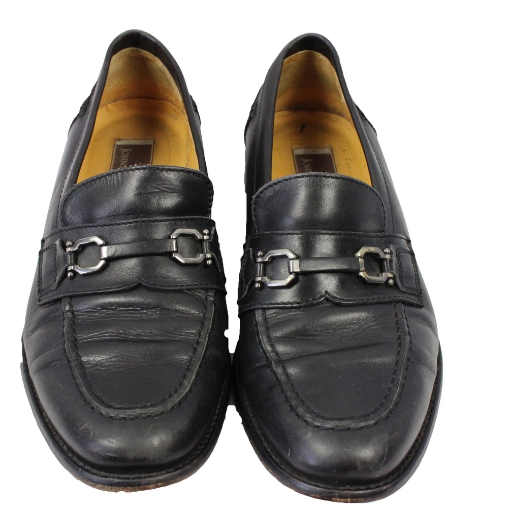 Johnston & Murphy Black Leather Dress Shoes