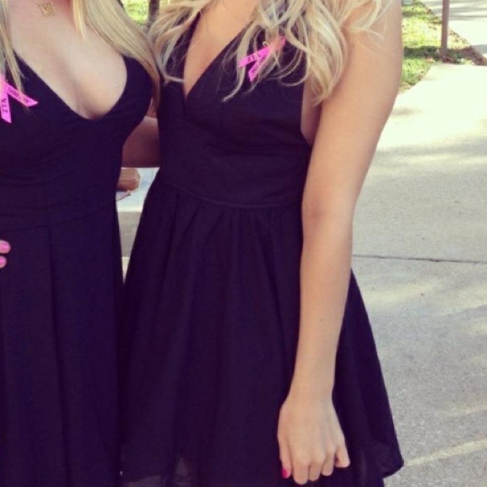 Black Tobi skater dress