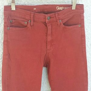 Gap Mid Rise Straight Leg 28r