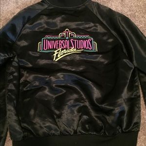 VINTAGE Universal Studios Satin Bomber Jacket