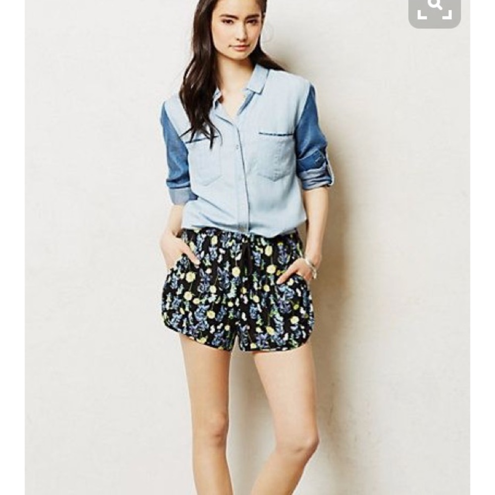 Heartloom floral shorts