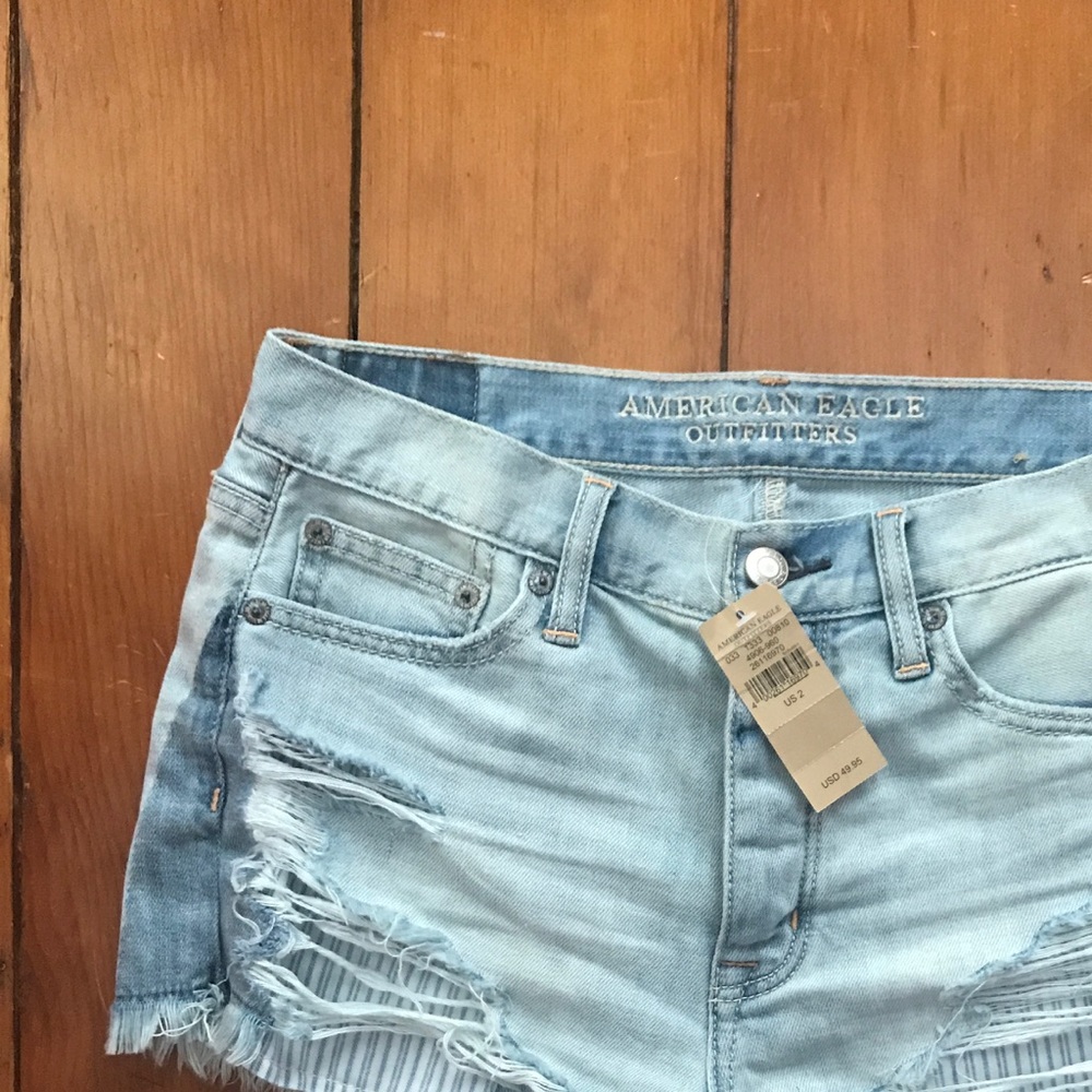 NWT American eagle hi rise festivals shorties