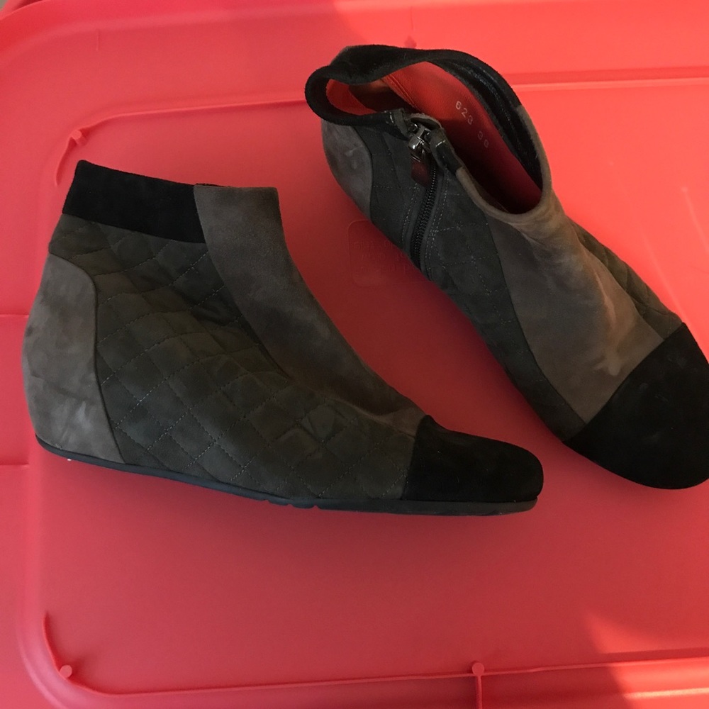 Pas de Rouge wedge boot