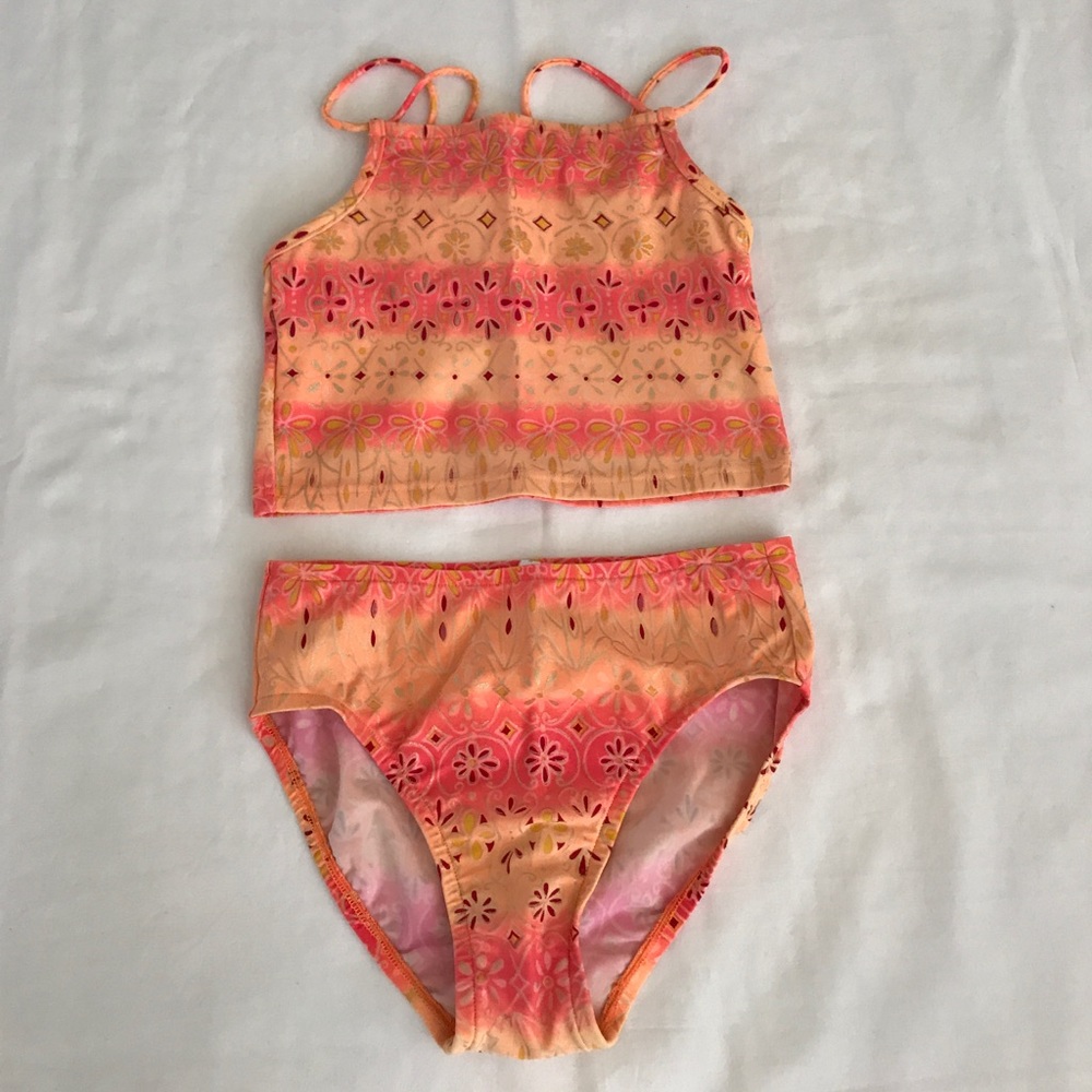 Little girls two piece swimsuit