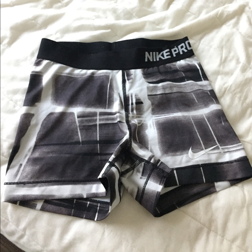 Nike pro spandex shorts