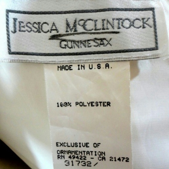 JESSICA McCLINTOCK GUNNE SAX Formal Dress. SMALL - Picture 8 of 8