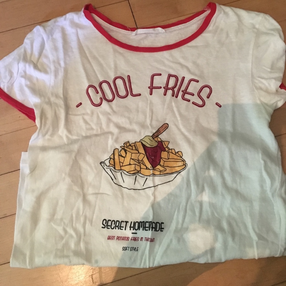 Cool fries tshirt