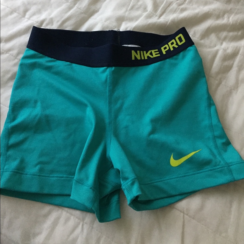 Nike pro spandex shorts