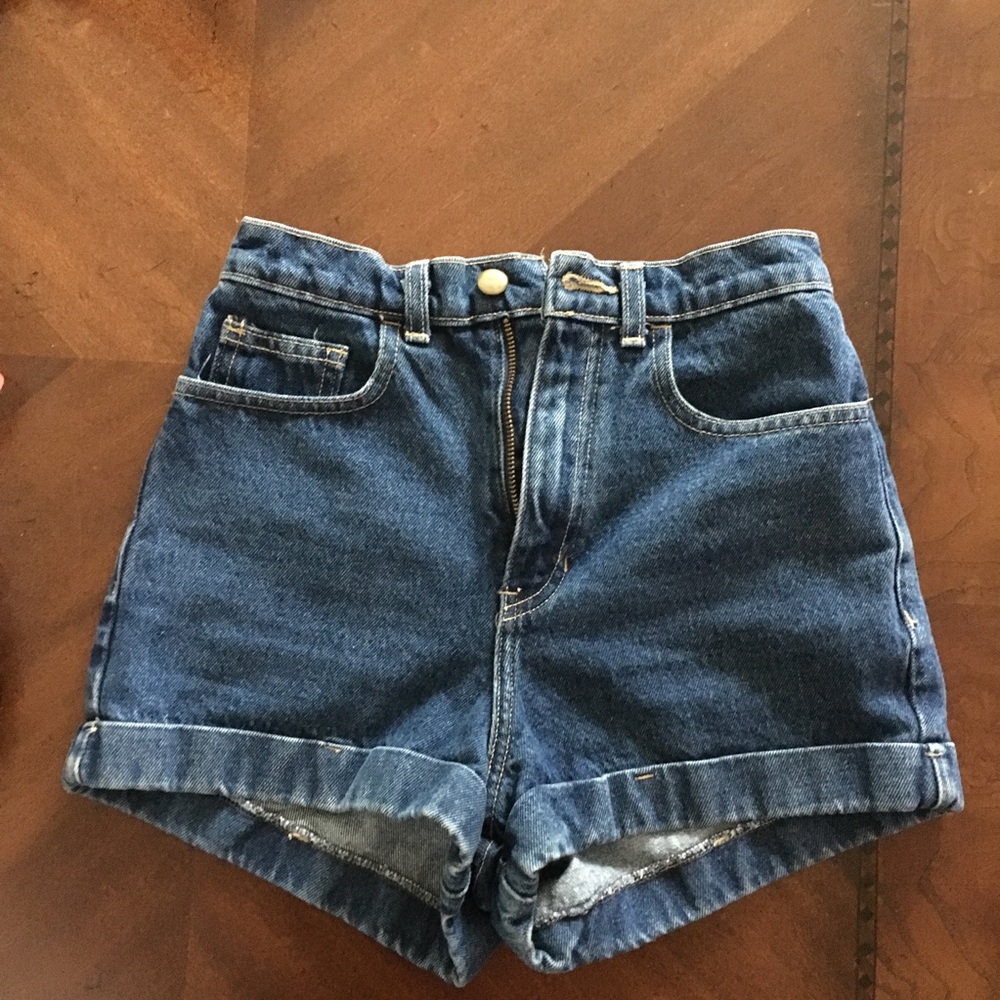 American Apparel high waisted shorts!