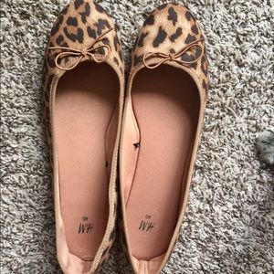 H&M Cheetah/Leopard Flats