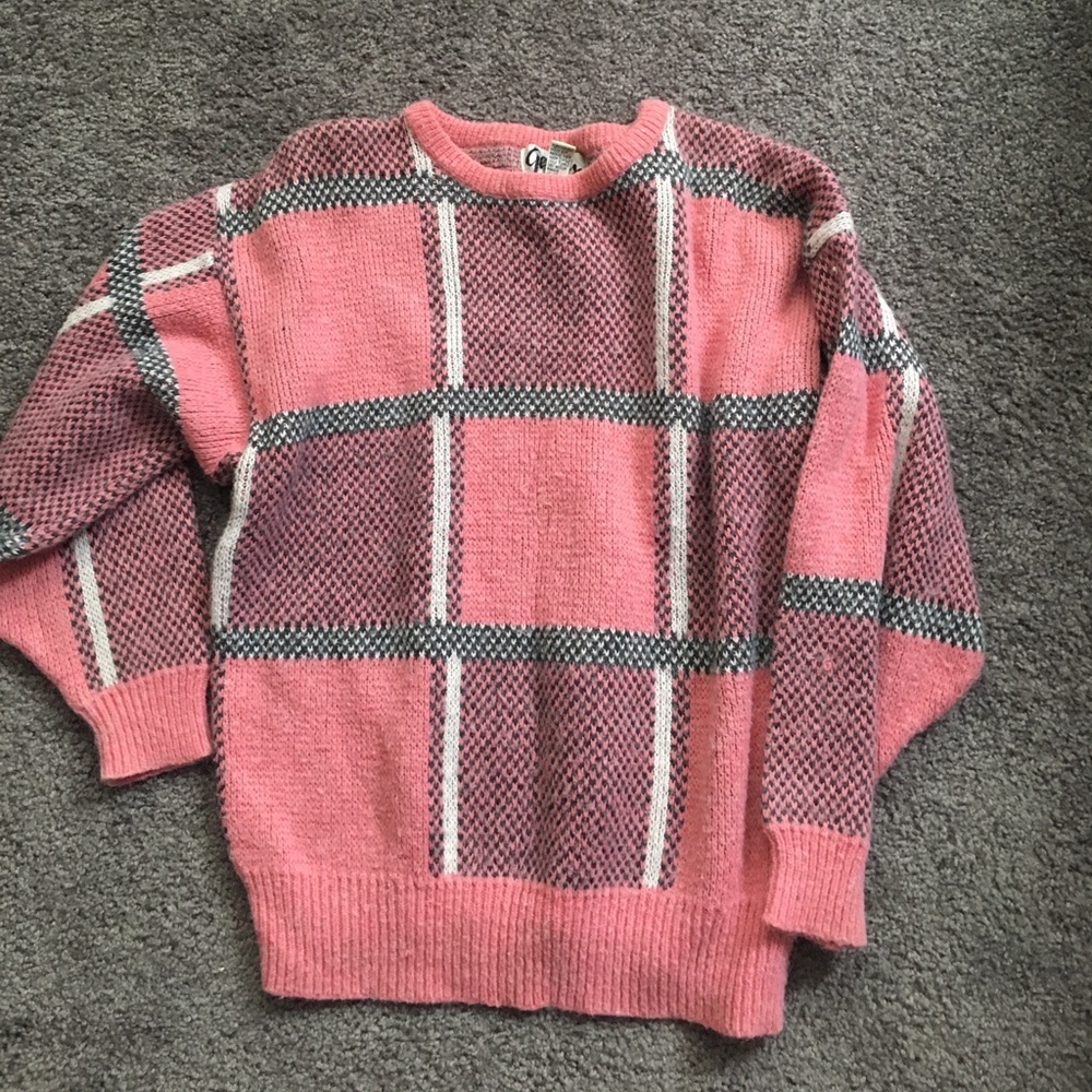 Pink sweater