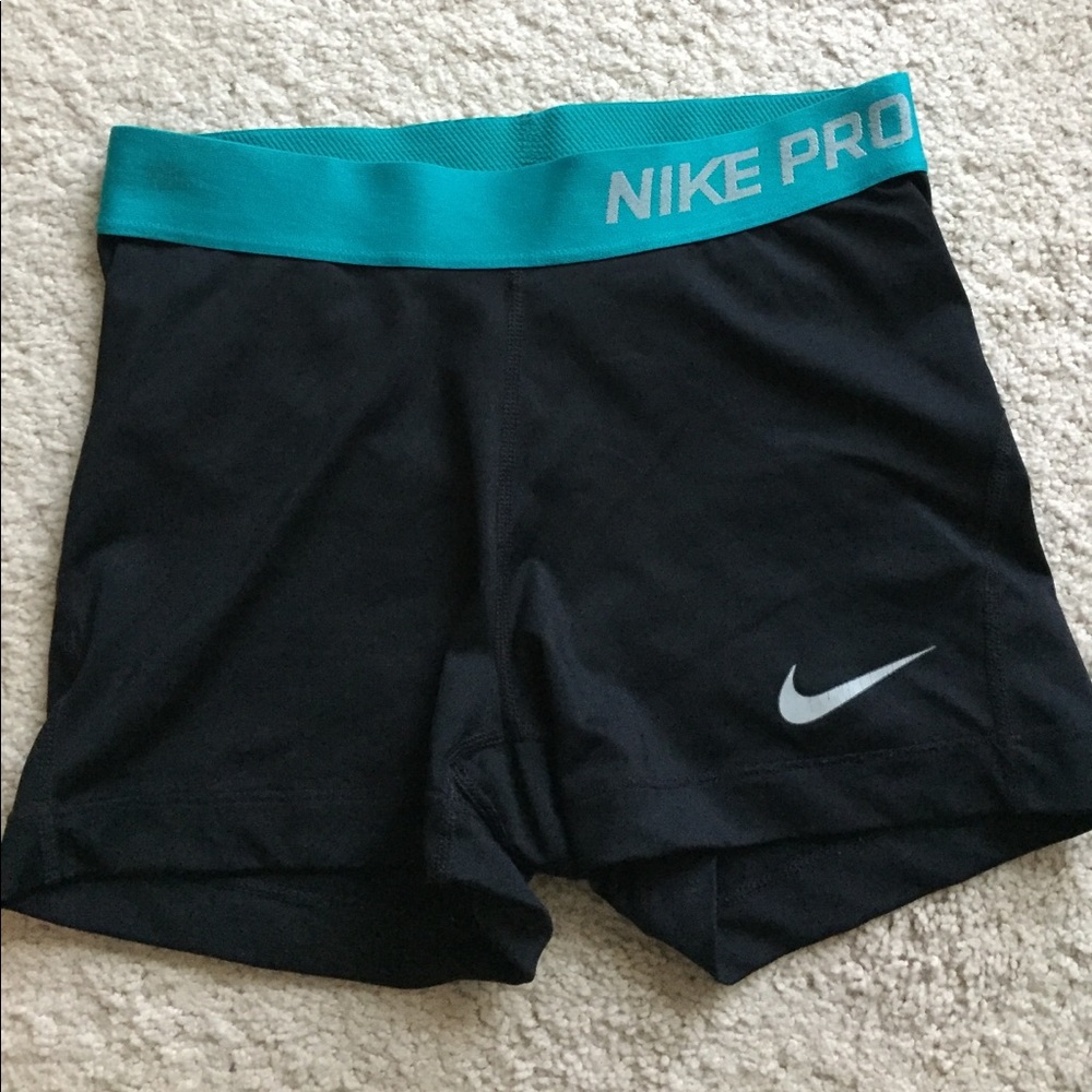 Nike pro spandex shorts