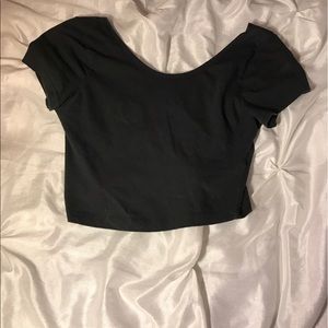 Brandy Melville Original Black Crop Top