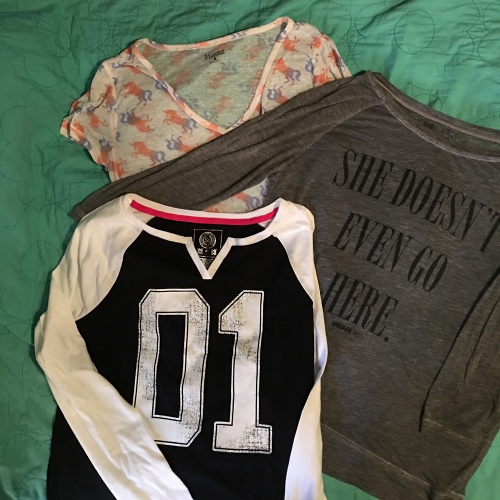 Lot of 3 shirts