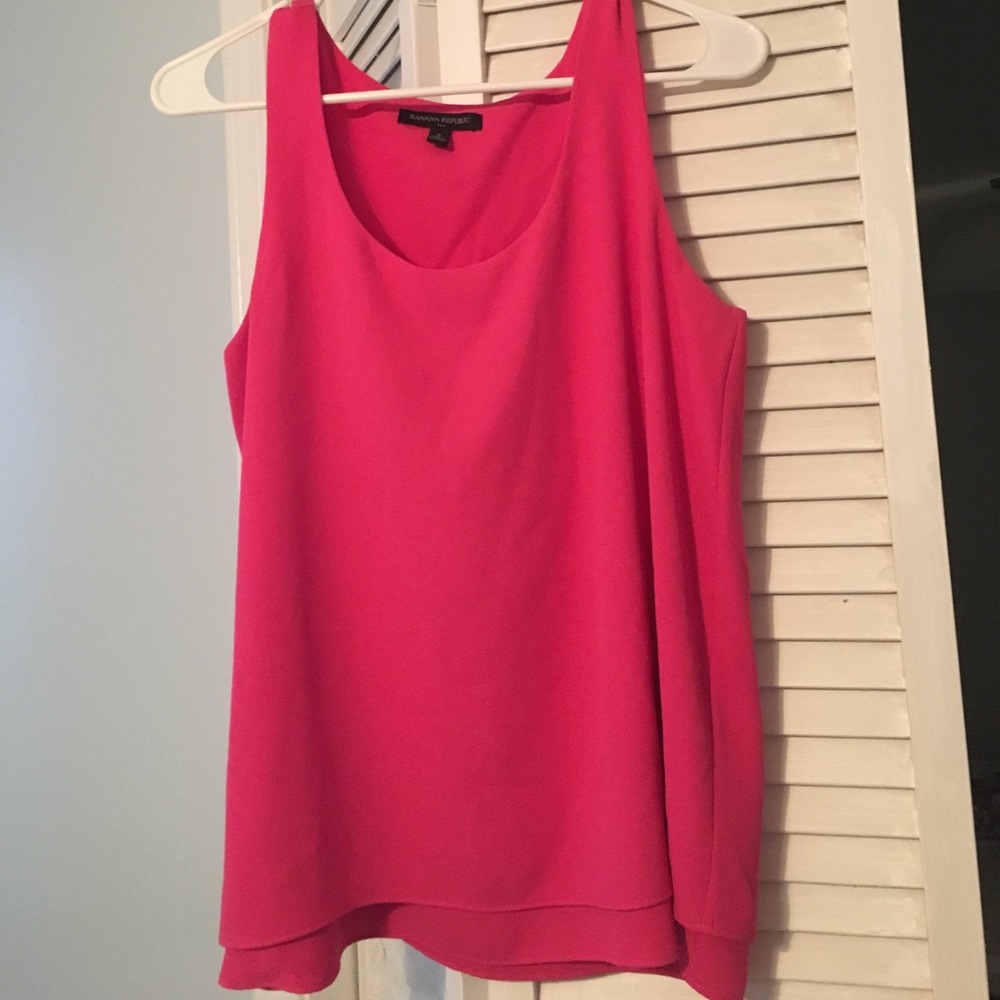 Pink Banana Republic blouse - S