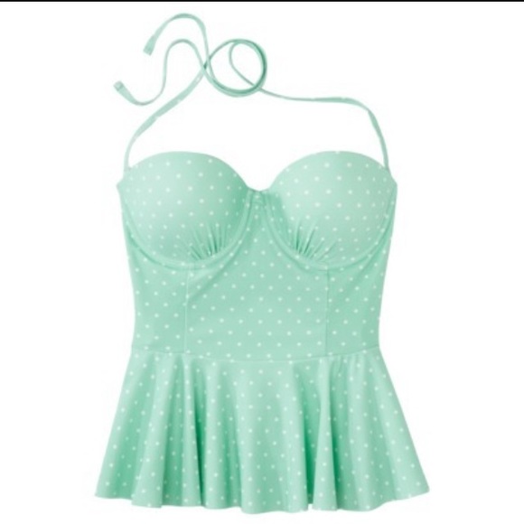 Xhilaration Other - Peplum swim suit top!
