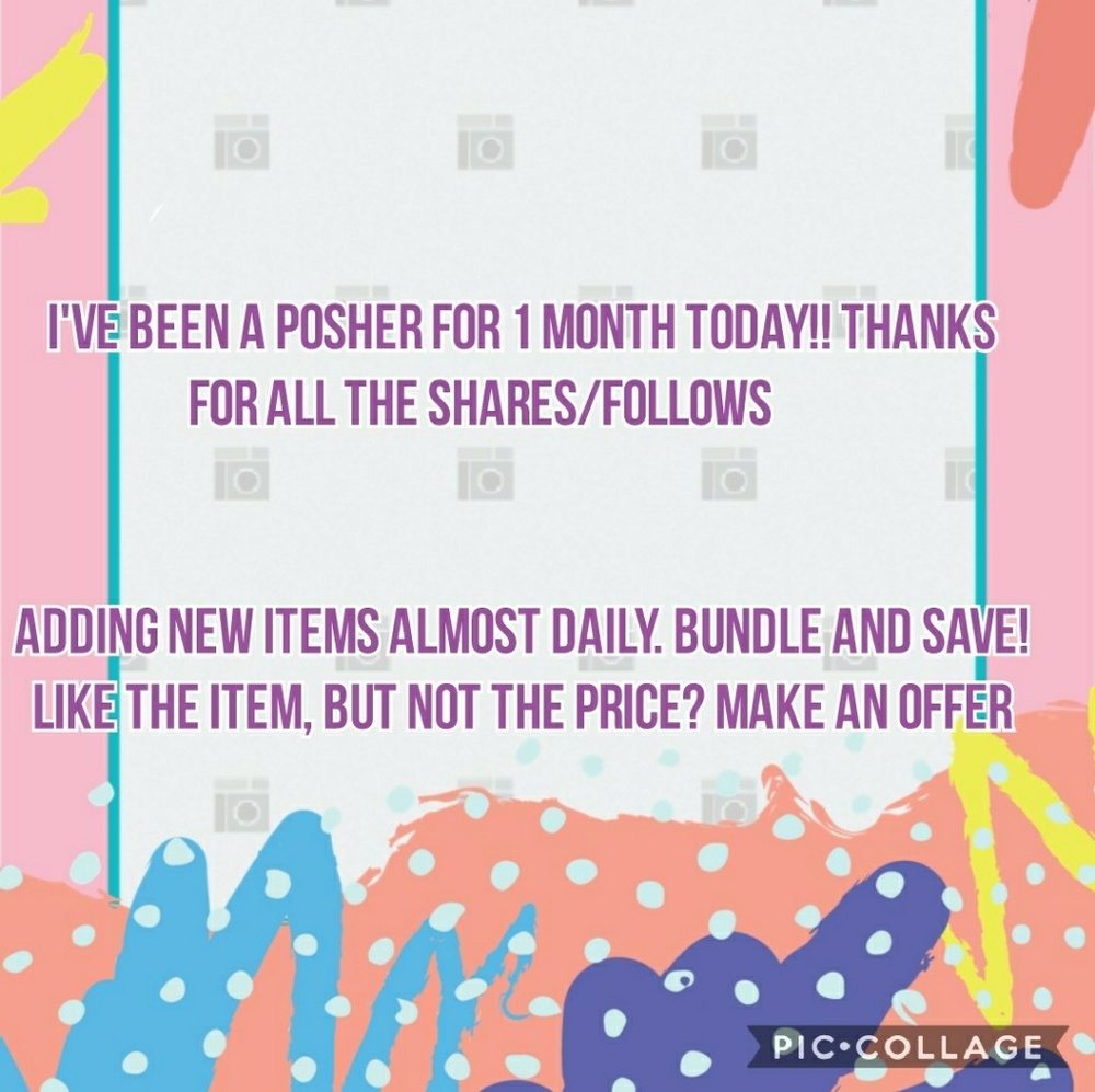 1 month on Poshmark!!