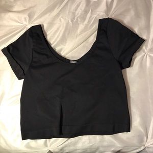 Black Crop Top
