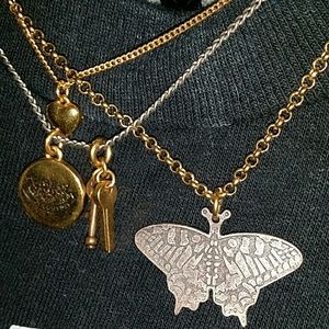 Juicy Couture Multi Charm necklace