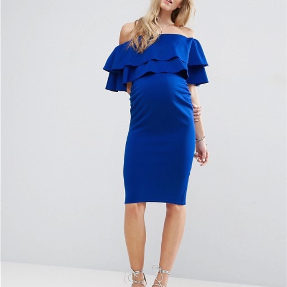 Asos maternity dress