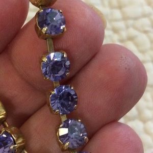 Pretty tanzanite bracelet