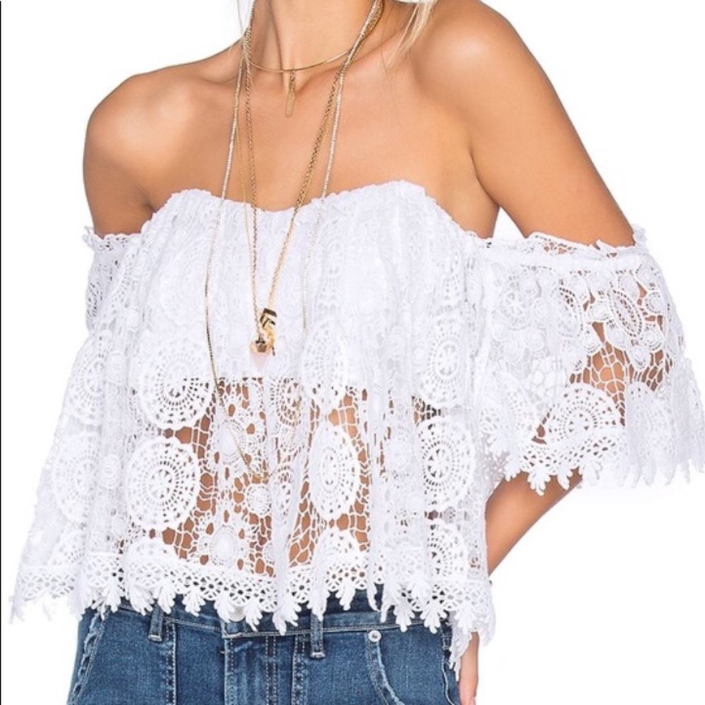 Tularosa Amelia Off shoulder top XS