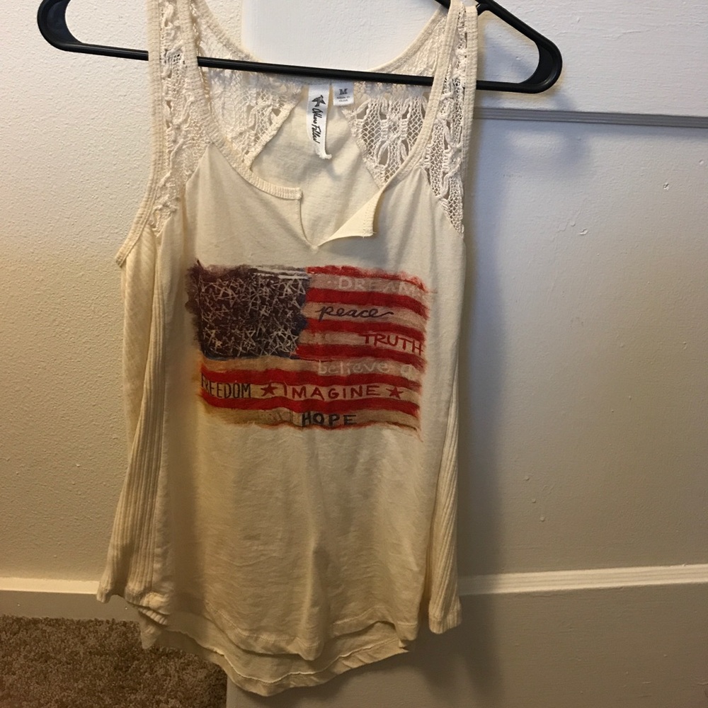 ****SOLD****Adorable patriotic Tank Top
