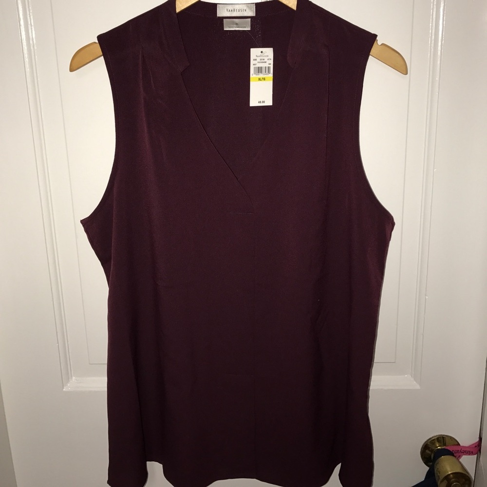 VanHeusen Collared Tank