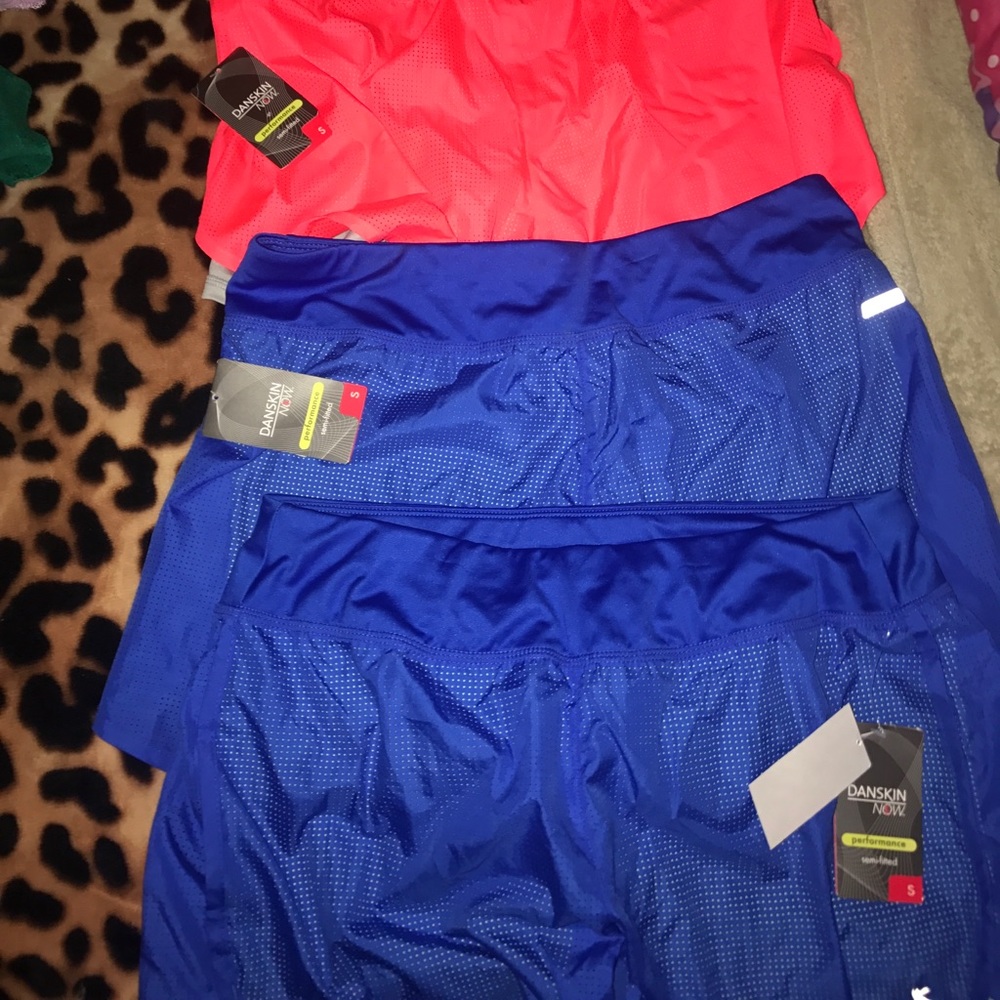 3 Danskin Now Running shorts