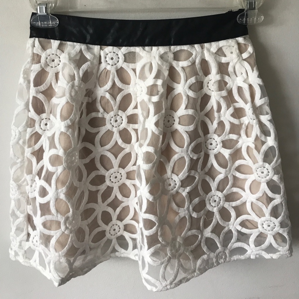 Pins & Needles Floral Skater Skirt