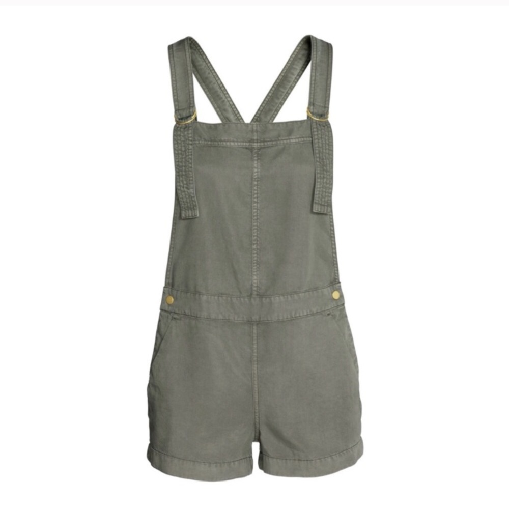 H&M Olive Green Shortalls