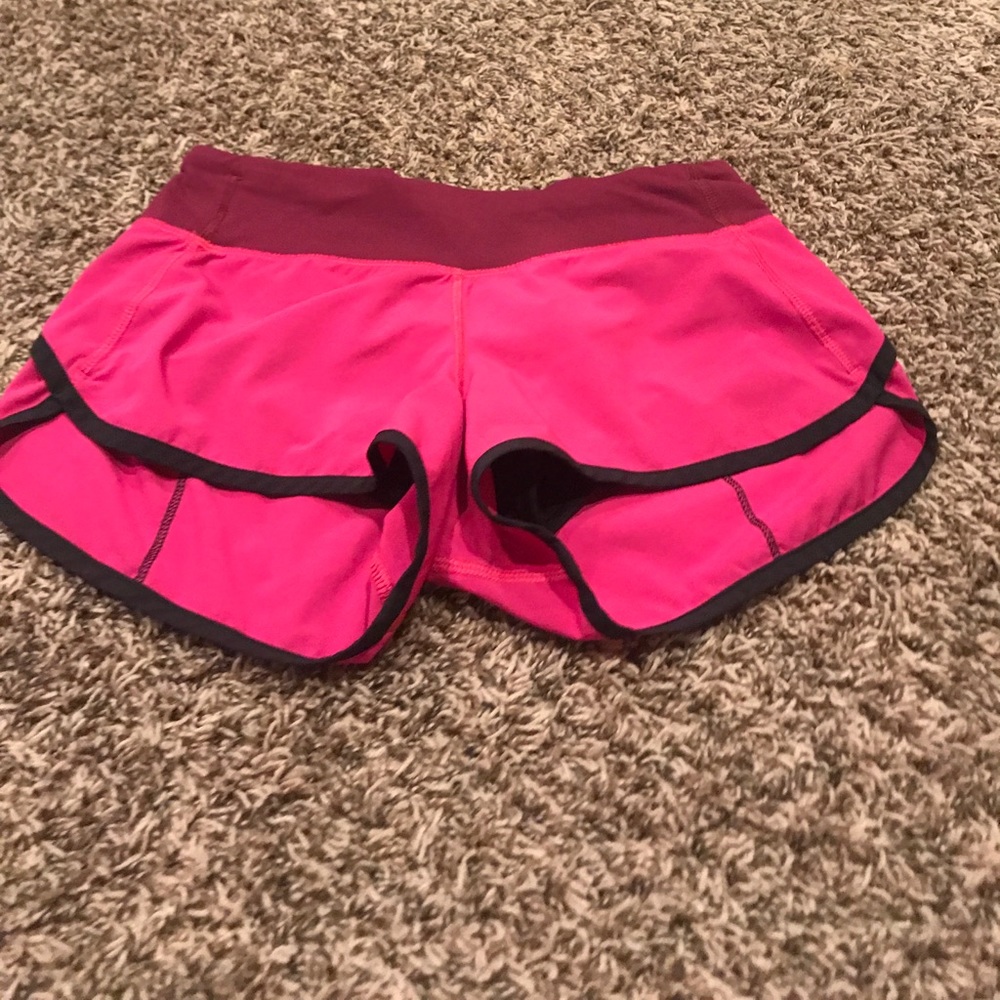Lululemon size 2 speed shorts