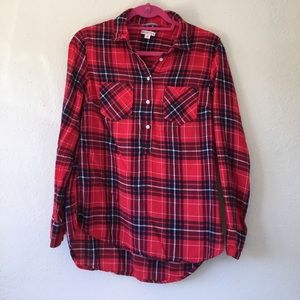 Plaid Long Sleeve Shirt