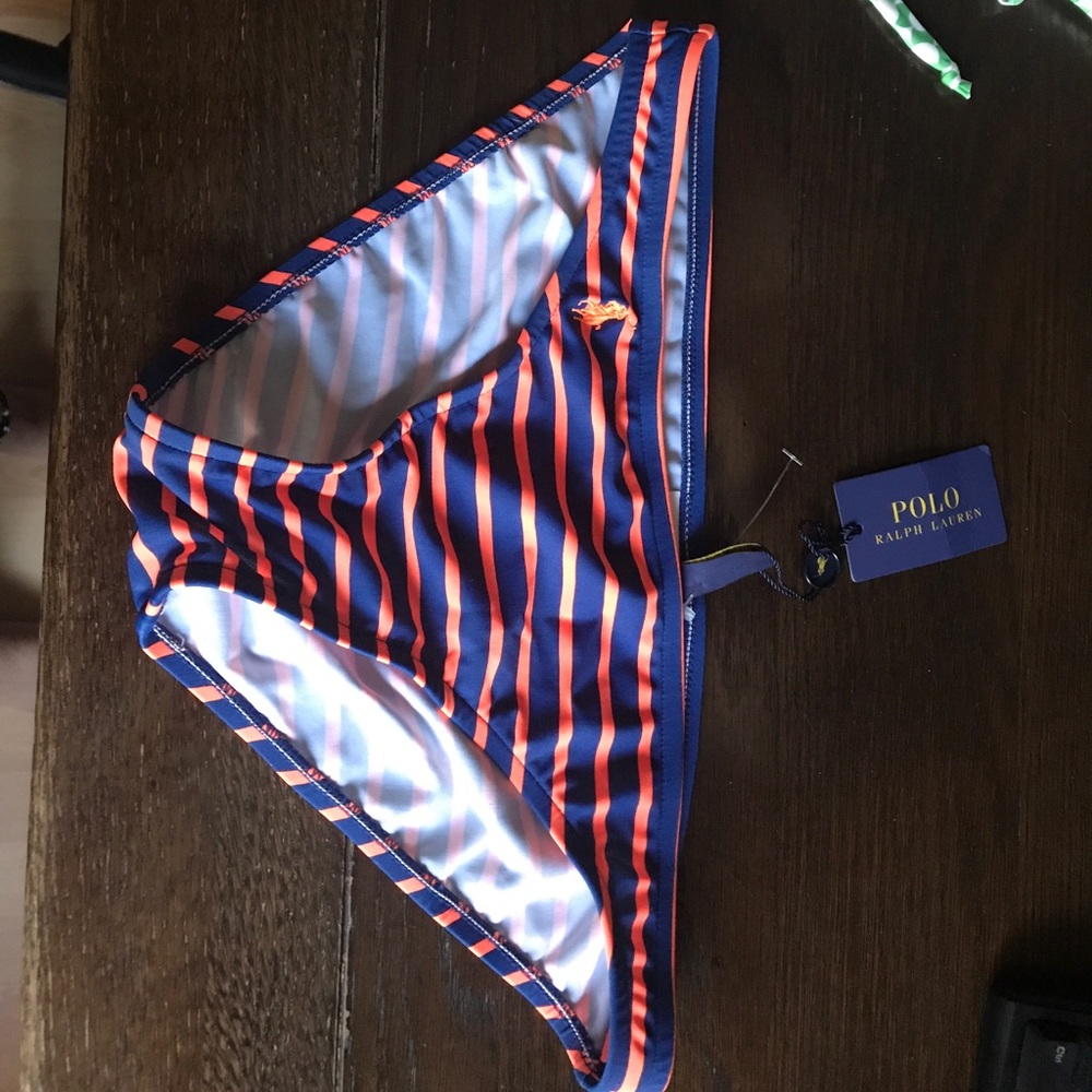 An XS Polo Ralph Lauren bathing suit bottom