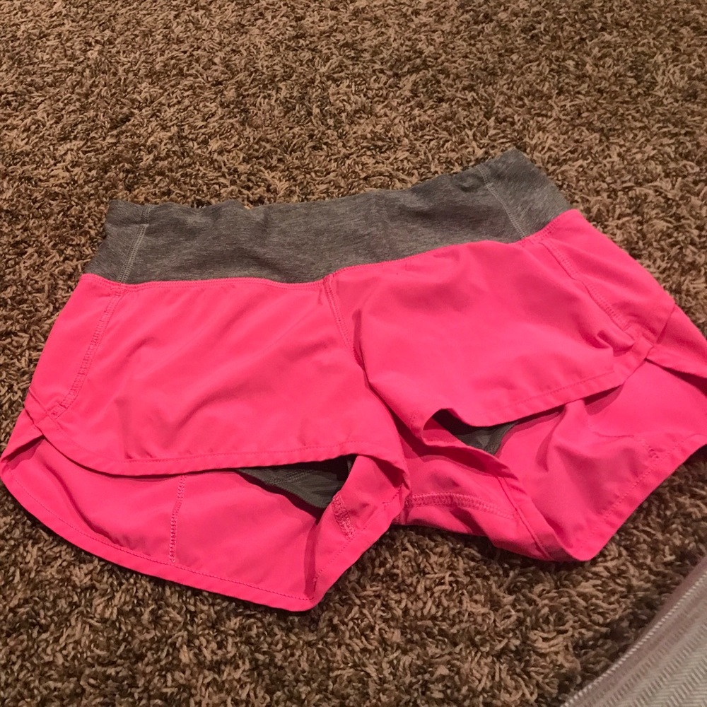 Lululemon speed shorts size 2