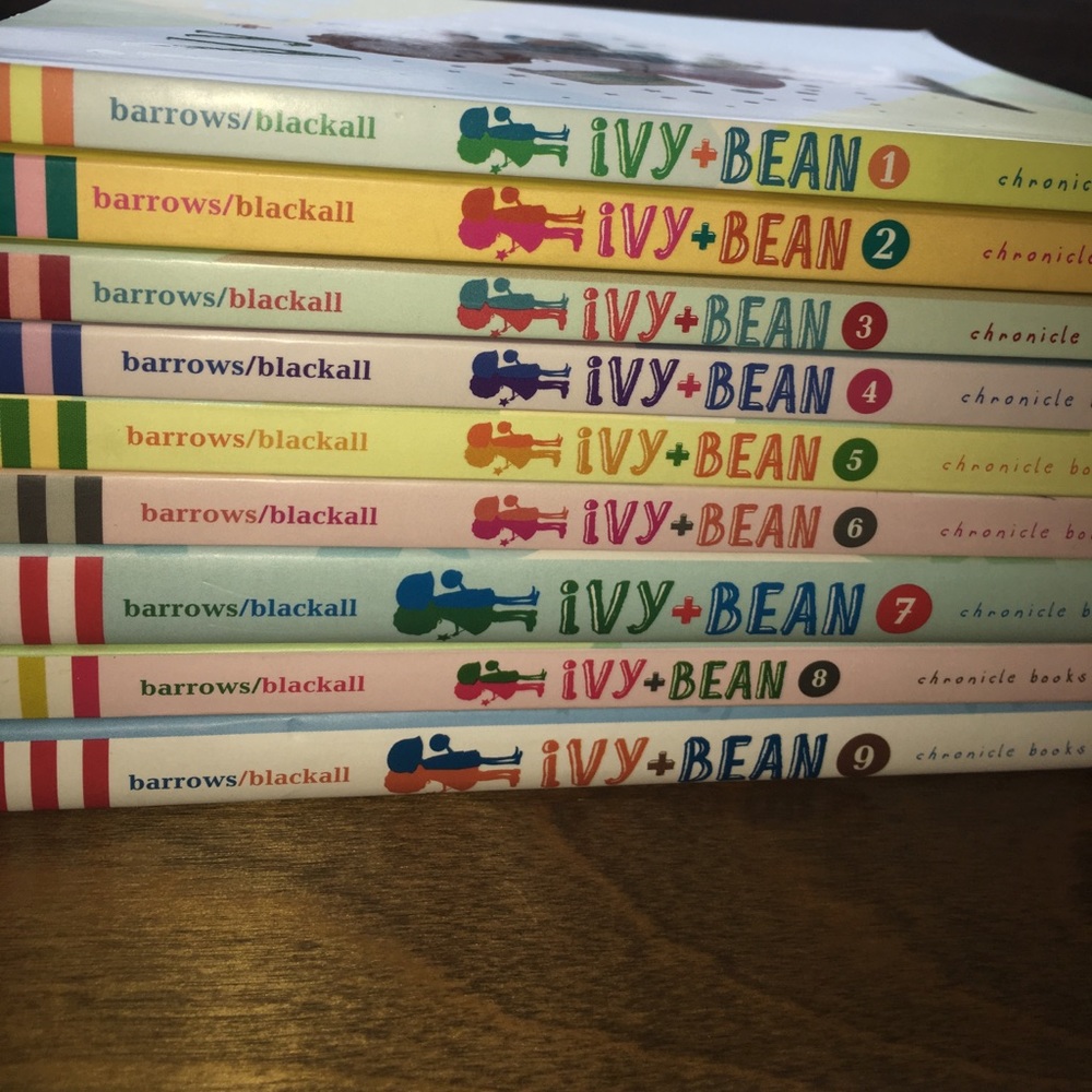 Ivy + Bean complete set books 1-9.
