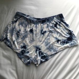 Aerie tie dye shorts