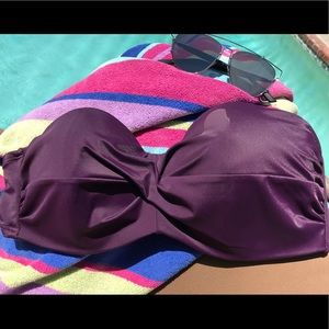 VS bandeau/halter swim top