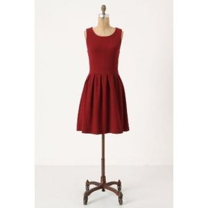 Ganni Pleated Knit Dress