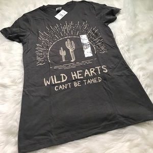 Wild Hearts Can't Be Tamed shirt