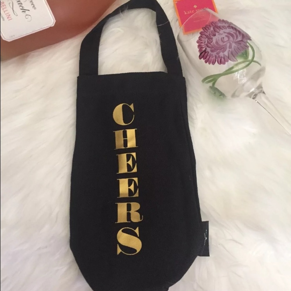 SOLD 💋Kate Spade ♠️  cheers wine bag